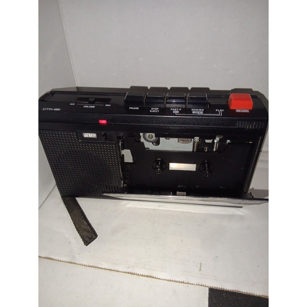 Realistic CTR-85 Voice-Actuated Cassette Recorder Vintage – Tested Works - Picture 6 of 11